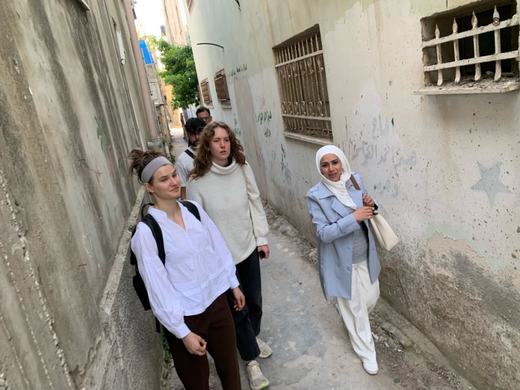 Volunteer With Palestinian Refugees In The West Bank