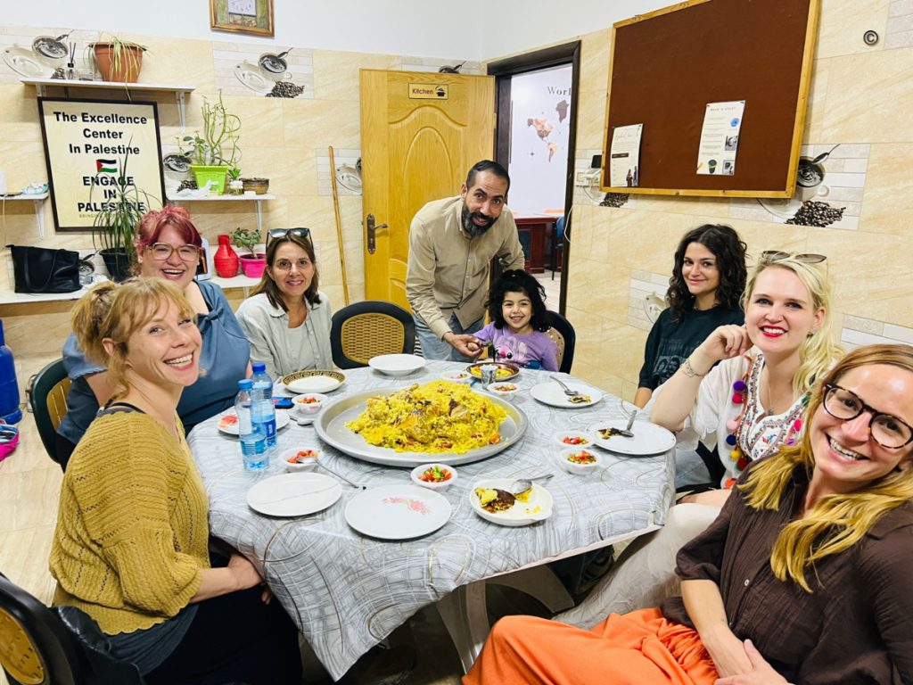 Volunteer In A Technology Program In Palestine