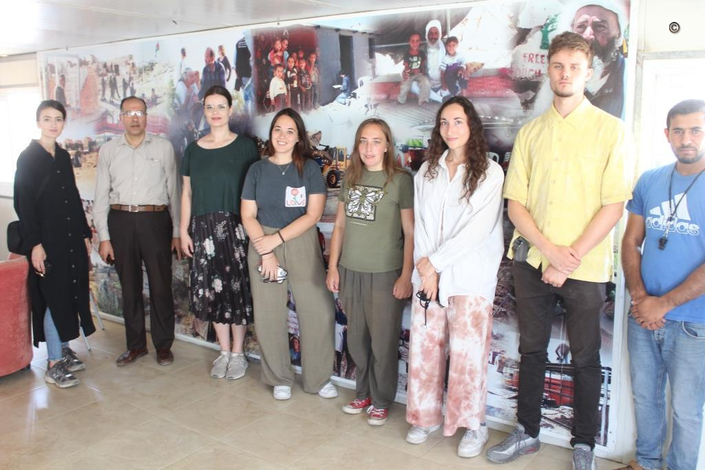Traveling from Jordan to Palestine